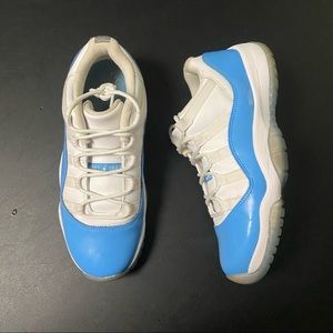 Nike Air Jordan 11 Retro Low GS UNC University Blue Summer Sneaker Yth 6.5Y Wm 8
